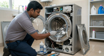 washing machine drum clean